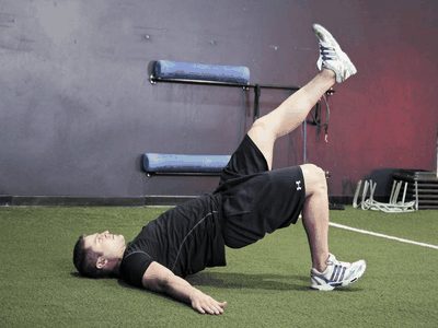 Single Leg Glute Bridge